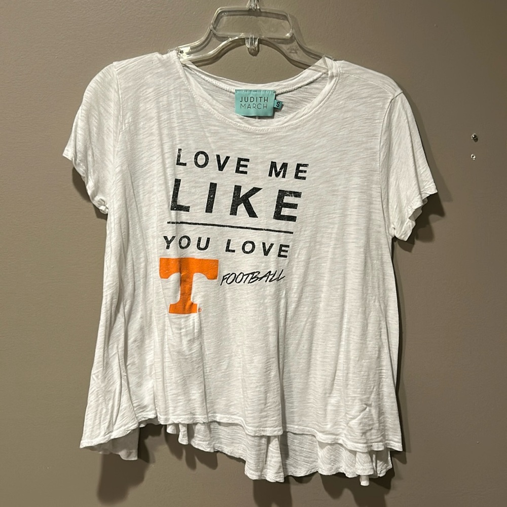 Judith March Tennessee Football Tee